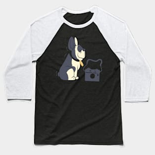 The Photographer Pug Baseball T-Shirt